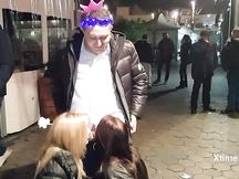 Luna e Rebecca spompinano Diprè a Barcellona