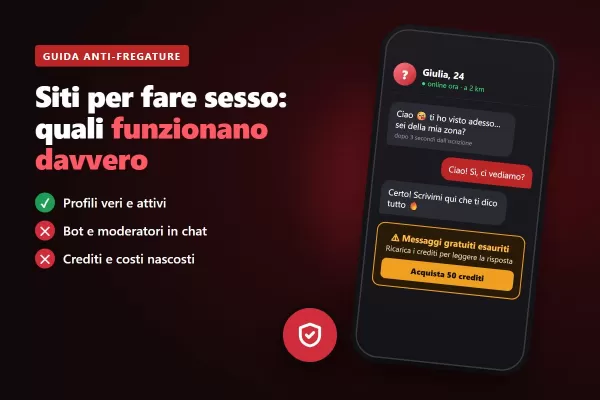 Come trovare siti per fare sesso che funzionano davvero (e quelli da evitare)