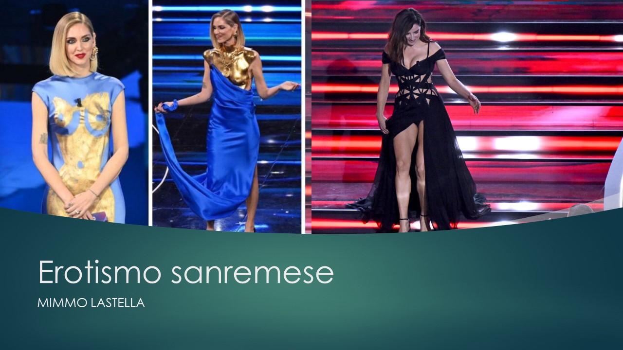 Immagine Erotismo e trasgressione a Sanremo 2023 di Mimmo Lastella