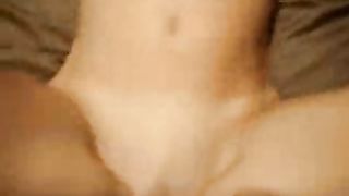 Bionda tettona sbattuta