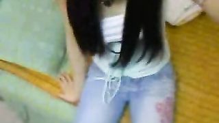 Filmato coppia amatoriale asiatica