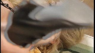 Video porno - donna si masturba con dildo