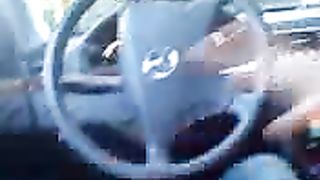 Super bocchino amatoriale in auto