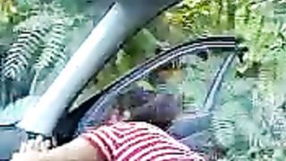 Super bocchino amatoriale in auto