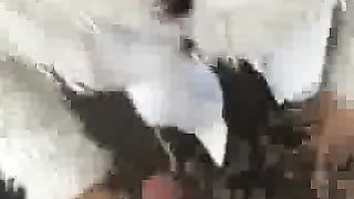 Video sesso in pubblico con prostituta rumena