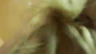 Bionda eccitante e calda scopata