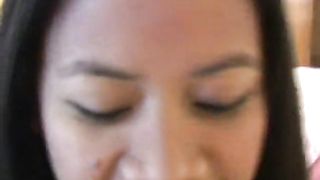 Super sborrata sul viso