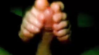 Footjob amatoriale