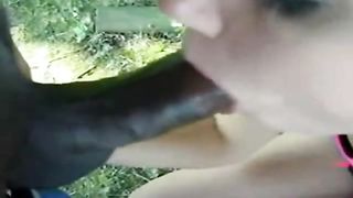 Rizza tre cazzi con la bocca