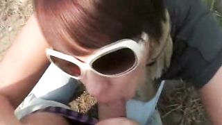 Pompino da una tedesca