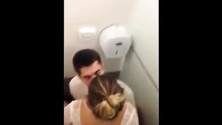 Busted Riding Dick In A Club Toilet