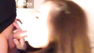 Schoolgirl Swallows My Load