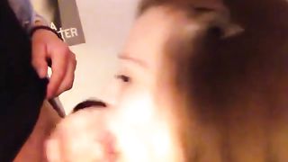 Schoolgirl Swallows My Load