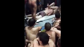 Crazy Students Have Sex On A Pool Party