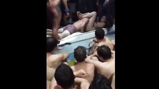 Crazy Students Have Sex On A Pool Party