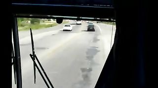 Pompino sull'autobus