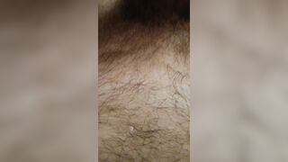 Jerking my cock with some precum to an hard cumshot