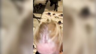 CHE POMPINARA CHE E' STA BIONDINA !