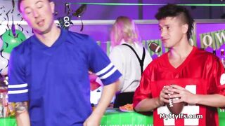 Free use sharing of barmaids tight pussy