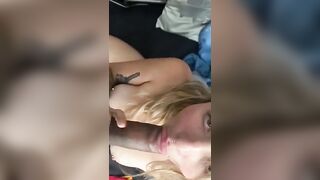 Turista spagnola scopata da nero e poi premiata con la sborra