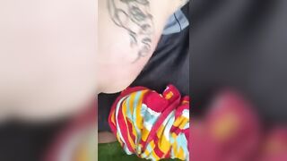 Turista spagnola scopata da nero e poi premiata con la sborra