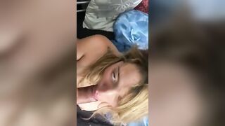 Turista spagnola scopata da nero e poi premiata con la sborra