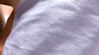 La mia puttana costretta di forza a lucidarmi il cazzo