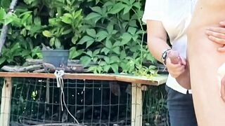 Anteprima del video: Sega in primavera con un po' di sborra, e forte goduta negli ultimi getti