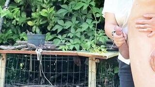 Sega in primavera con un po' di sborra, e forte goduta negli ultimi getti