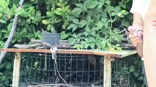 Sega in primavera con un po' di sborra, e forte goduta negli ultimi getti