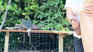 Sega in primavera con un po' di sborra, e forte goduta negli ultimi getti