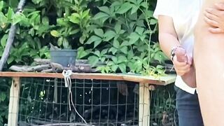 Sega in primavera con un po' di sborra, e forte goduta negli ultimi getti