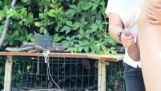 Sega in primavera con un po' di sborra, e forte goduta negli ultimi getti