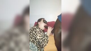 Il cazzo di un negro per una moglie insoddisfatta