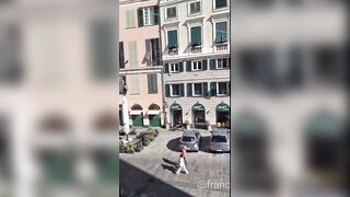 Pompino con vista su Genova Centro Storico