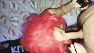 Il mio ragazzo ha deciso di vestirsi da ragazza per me. Si fa fare un bel pompino?