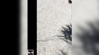 Strip in pieno giorno