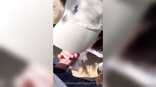 Pompino al vivaio col rischio di essere scoperti