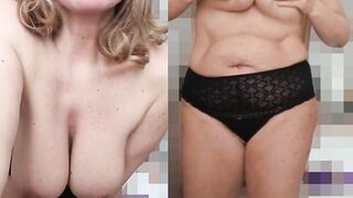 Mia moglie che si eccita allo specchio