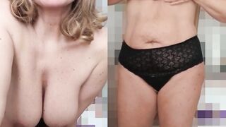 Mia moglie che si eccita allo specchio