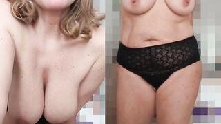 Mia moglie che si eccita allo specchio