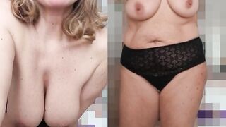 Mia moglie che si eccita allo specchio