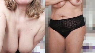 Mia moglie che si eccita allo specchio