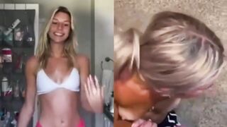 A Sinistra Fa la Santa, a Destra Troia Sborrata – Dual Face Santa Troia Cumshot