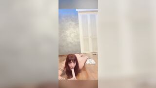 La rossa vogliosa vuole sborra calda in bocca… tutta quanta