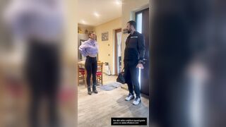 Roleplay con la mia puttana che fa la cuoca