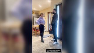 Roleplay con la mia puttana che fa la cuoca