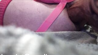 Grosso dildo nel mio culo crossdresser