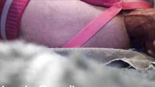 Grosso dildo nel mio culo crossdresser