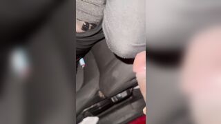 Ragazza trans fa un pompino al cliente Nero